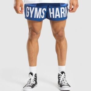 Gymshark Brand mark 5in Mesh shorts
